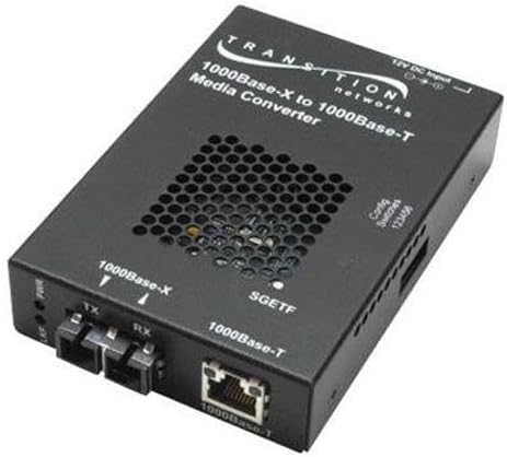TRANSITION NETWORKS SGETF1013-110-NA GIGABIT STANDALONE MEDIA CVTR