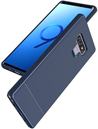 Galaxy Note 9 Case, Samsung Note 9 Case, Asmart Resilient Shock Absorption Galaxy Note9 Case Slim Cover Flexible TPU Bumper Protective Phone Case for Samsung Galaxy Note 9 N960, Blue