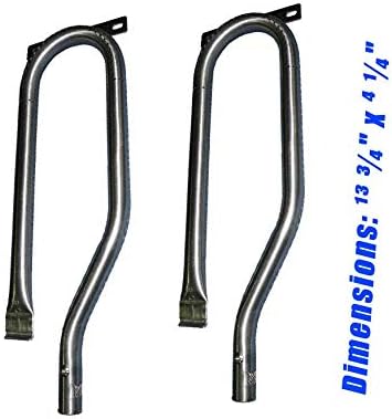 Grill Burner for Select Kenmore 141.16322, Kitchen Aid 730-0891R, Nexgrill 720-0812A Gas Grill Models - 2 Pack