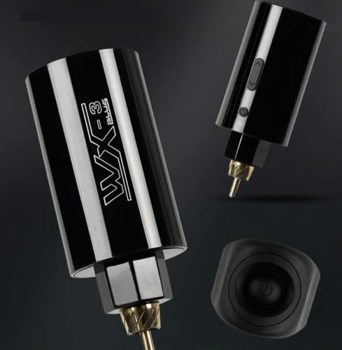 DGT WX-3Plus Tattoo Machine Battery with Ring on/off switch RCA CONNECTOR