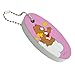 GRAPHICS & MORE Care Bears Tenderheart Bear Floating Keychain Oval Foam Fishing Boat Buoy Key Float