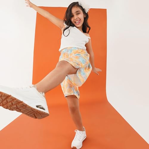 Image of TotzTouch Shorts for Kids Girls Pack of 3 | Summer Cotton Shorts| Kids Casual Cycling Shorts
