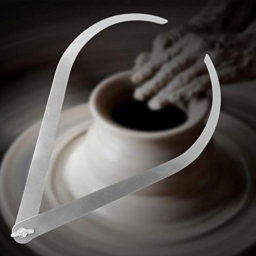 Buy FTVOGUE 10 inch Caliper Clay Measuring Pottery Tool Bent Leg