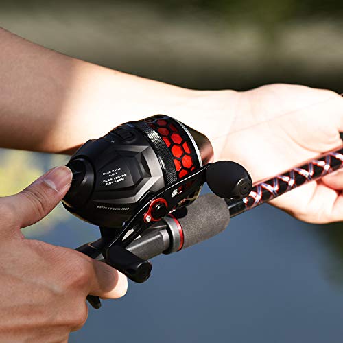 Buy KastKing Brutus Spincast Fishing Reel,Easy to Use Push Button