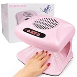 Nail Dryer for Regular Polish,300W Nail Drying Fan with Auto Sensor,Hot & Cold Air Nail Drying Fan for Salon & Home Manicure Use