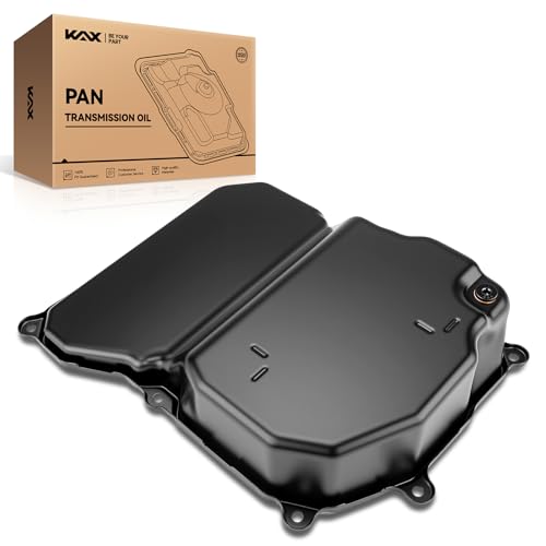 Image of KAX 265-840 Transmission oil pan with Drain Plug Compatible with Jetta, Passat, Beetle, Golf /SportWagen, Rabbit, Passat, CC, TT