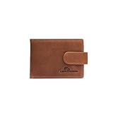 Kartenhalter - Niedrig - Umschlag - Leder - Braun (Vintage Leder)