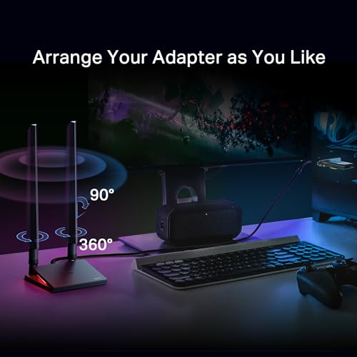 TP-Link Archer TBE550E WLAN-Karte für PC, Tri-Band BE9300 Wi-Fi 7 Bluetooth 5.4 PCIe Adapter, WPA3, mehrfarbige Status-LED… – Ansicht 7