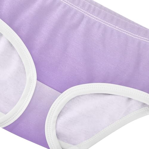 Joisal Magnolia Amethyst Gradient Ombre Cute Panties Girl Toddler Girls Underwear Cotton Durable Briefs Underpants 2t4