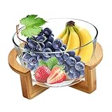 Bol surélevé - équipé d'un support en bois, peut éviter de brûler la table lors du chargement d'aliments chauds.​