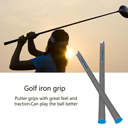image for Golf Grip - Non Slip Rubber Golf Club Grips - Innovative New Grip Feel