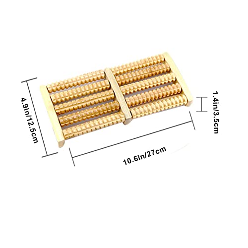 Massageador de pés – massageador duplo para fascite plantar e alívio do estresse | Presentes de rela