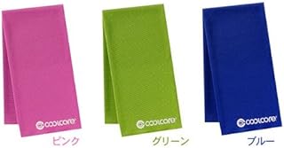 クールコア(COOL CORE) スーパークーリングタオル 3色組(ブルー・ピンク・グリーン)