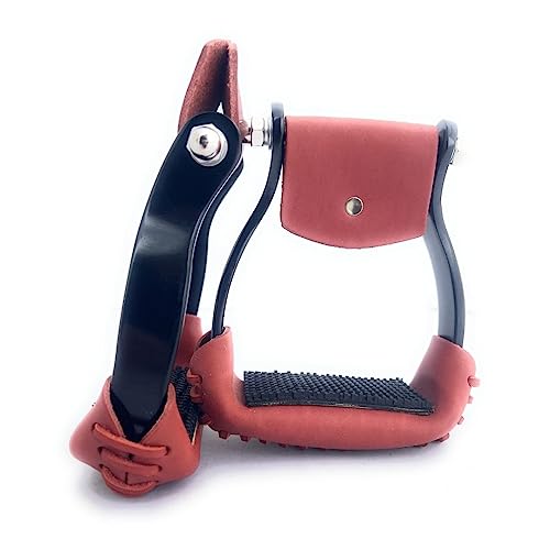 Showman Lightweight Aluminum Cheetah Print Stirrups