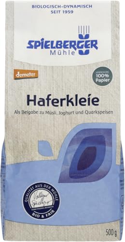 Spielberger Bio Haferkleie, demeter (6 x 500 gr)