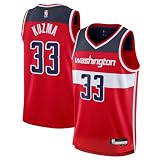 Outerstuff Kyle Kuzma Washington Wizards NBA Red #33 Kids Youth 8-20 Icon Edition Swingman Player Jersey - X-Large 18-20