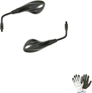 Guidon Accossato Noir Moyen Suzuki GSR 750 – Aluminium 22 Mm Hauteur 101 Mm Made In Italy