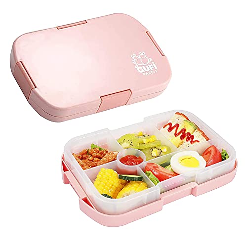 Fiambrera para niños con compartimentos Bento Box a prueba de fugas, resistente, sin BPA Cover