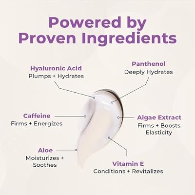 VitaMedica Hyaluronic Acid Body Moisturizer for Crepey & Aging Skin Firming, 24-Hour Hydration Professional-Grade Formula with Algae, Aloe & Panthenol Fragrance Free