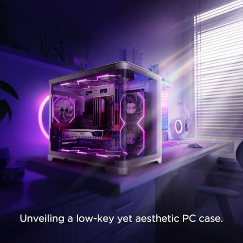 Asiahorse Nyota 120mm Case Fan with Efficient Cooling, ARGB Fan Lighting, 800-1800RPM Speed Control, and Whisper-Quiet Operation Under 29 dB, Unique Design for PC 2