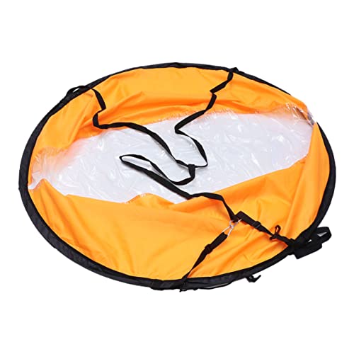 Toyvian Kayak Propeller Folding Kayak Sailing Accessories Backing Wind Sailing Kayak Wind Paddle Sail Downwind Sail For Kayak Canoe Kayak Sail Kayak Boat Wind Sail Pvc Orange Canoe 1Pc #TOP28