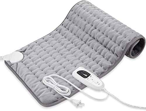 Cuidado Femenino, Sports Compresa Caliente Electrica Almohadilla Térmica Eléctrica Cobijas Eléctricas Compresa para Alivio de Dolores de Espalda Hombros Cuello y Calambres, 6 Ajustes...