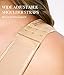 BRABIC Post Surgery Front Closure Bras for Women No Underwire Compression Bra Surgical Mastectomy Everyday Bra （Beige, Large