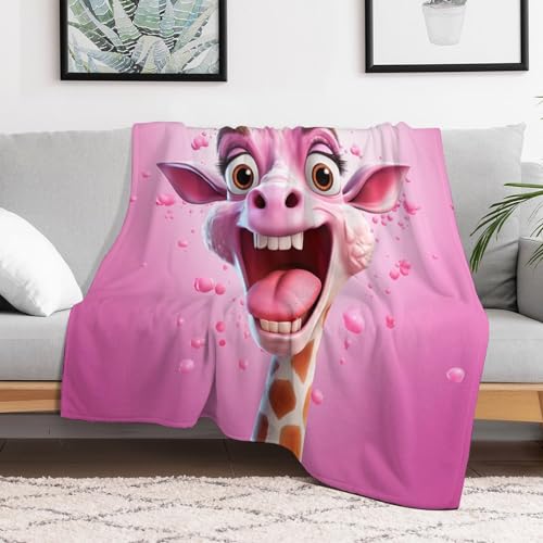 Couverture girafe mignonne idée cadeau doudou pour petits et grands - 3