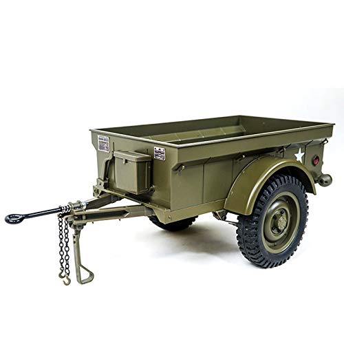 SERBVN Remolque adicional para ROCHOBBY 1/6 1941MB SCALER 4x4 Jeep Cover