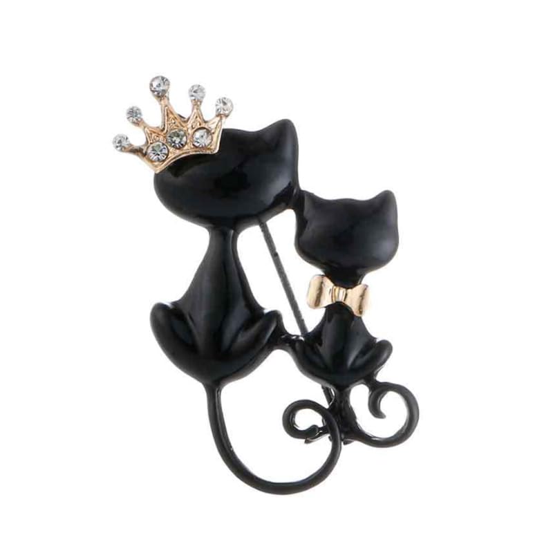 ftk Black Fashionable shiny texture pin Brooch anti-exposure Outdoor Clothing Accessory-picture-1