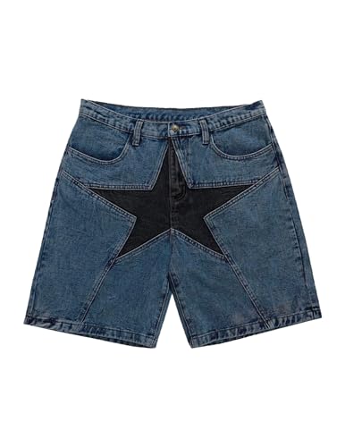 パンツ BELVET star logo denim jorts BELVET star logo denim jorts