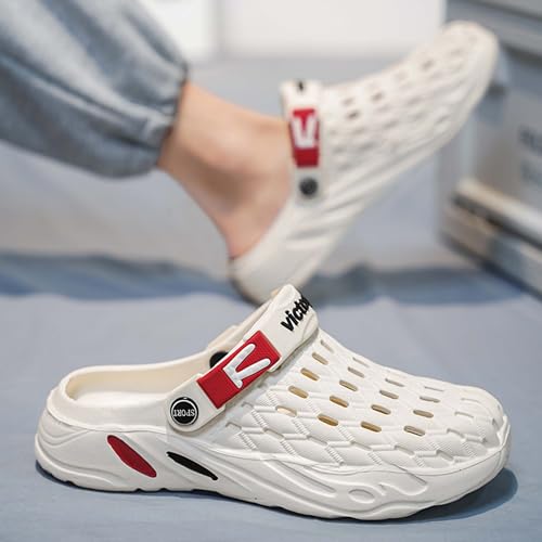 Men's Shallow Mouthed Wide Edition Anti Slip Casual Beach Wading Shoes3