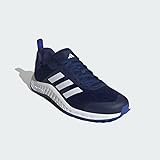 adidas Unisex-Adult Everyset Sneaker, Dark Blue/Cloud White/Lucid Blue, 10 UK - Image 4
