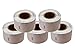 Produktbild 5 Rollen Etiketten für Dymo Typ 99011 (pink) Ettiketten 28x89 mm