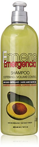Champú Emergencia De Aguacate Y Aceite De Oliva 453ML u0096 Suavizante u0096 Champú Para El Control De Volumen Para Cabello Muy Seco Y Rebelde Infusión Con Aguacate Y Aceite De Oliva