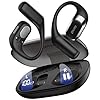 OHAYO Open Ear Headphones,Over Ear Earbuds with Ergonomic Earhook,Bluetooth Headphones 5.4 with Smart Digital Display,40H Playtime,IPX6 Waterproof,Touch Control Operate Fit Cycling,Running,Workout