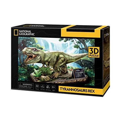Puzzle 3D Tyrannosaurus Rex de National Geographic Cover