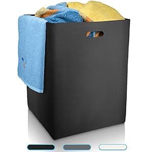 Fit Guru Schwarz Filz Wäschekorb 120L