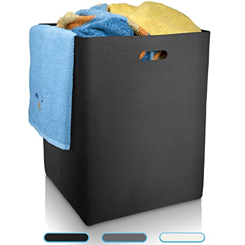 Wäscherkorb Filz, Wäschesammler, Korb Aufbewahrung,...