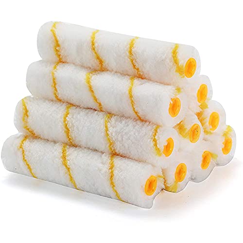 image for Oidnvay 11 Piece 6 Inch Foam Roller Brushes Kit Paint Roller Refills P