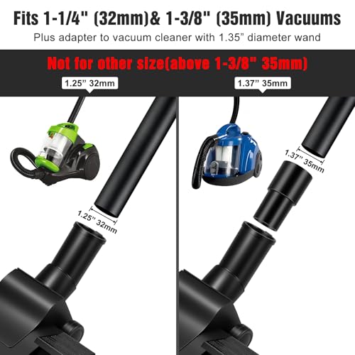 Chuancheng 35mm Universal 2 in 1 Carpet & Floor Brush Head Replacement for Bissell Zing 2156A 1665 16652 1665W Series Canister Vacuum Cleaner by Chuancheng - Image 6