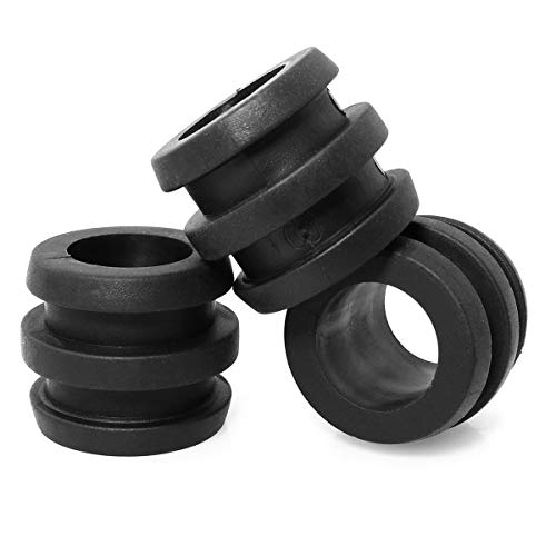 ZRM&E 4pcs Hard Rubber Bumpers for Standard Foosball Tables 29 x 24 x 16mm, Black - Thumbnail 4