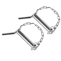 Unterlenkerbolzen | Kat 1 / Ø 22 mm | 135 mm Nutzlänge | mit Kette & Splint | Bolzen | Kategorie | Unterlenker | Oberlenker | Frontlader | Dreipunktaufnahme | 3-Punkt | Traktor | Trecker