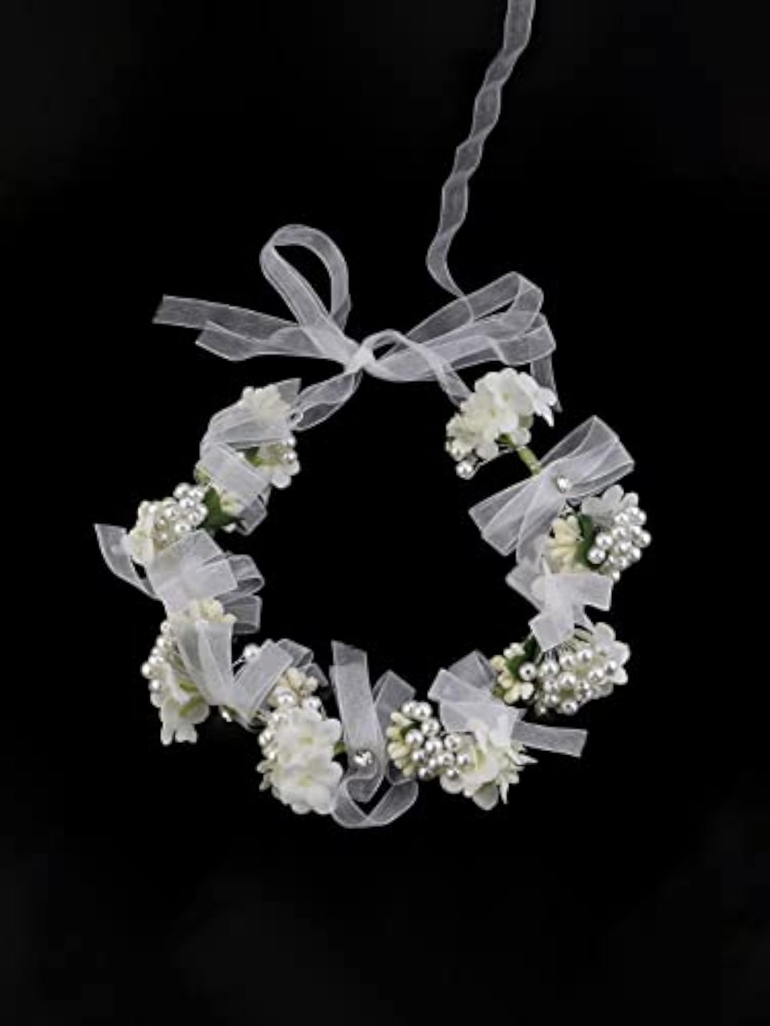 Floral Tiara Hair Vine, Elegant Bridal Headband