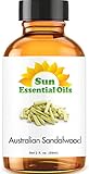 Australian Sandalwood Essential Oil (Huge 2oz Bottle) Bulk Australian Sandalwood Oil - 2 Ounce