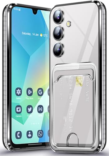 Coque Samsung Galaxy A16 avec porte-cartes idéale pour vos sorties légères