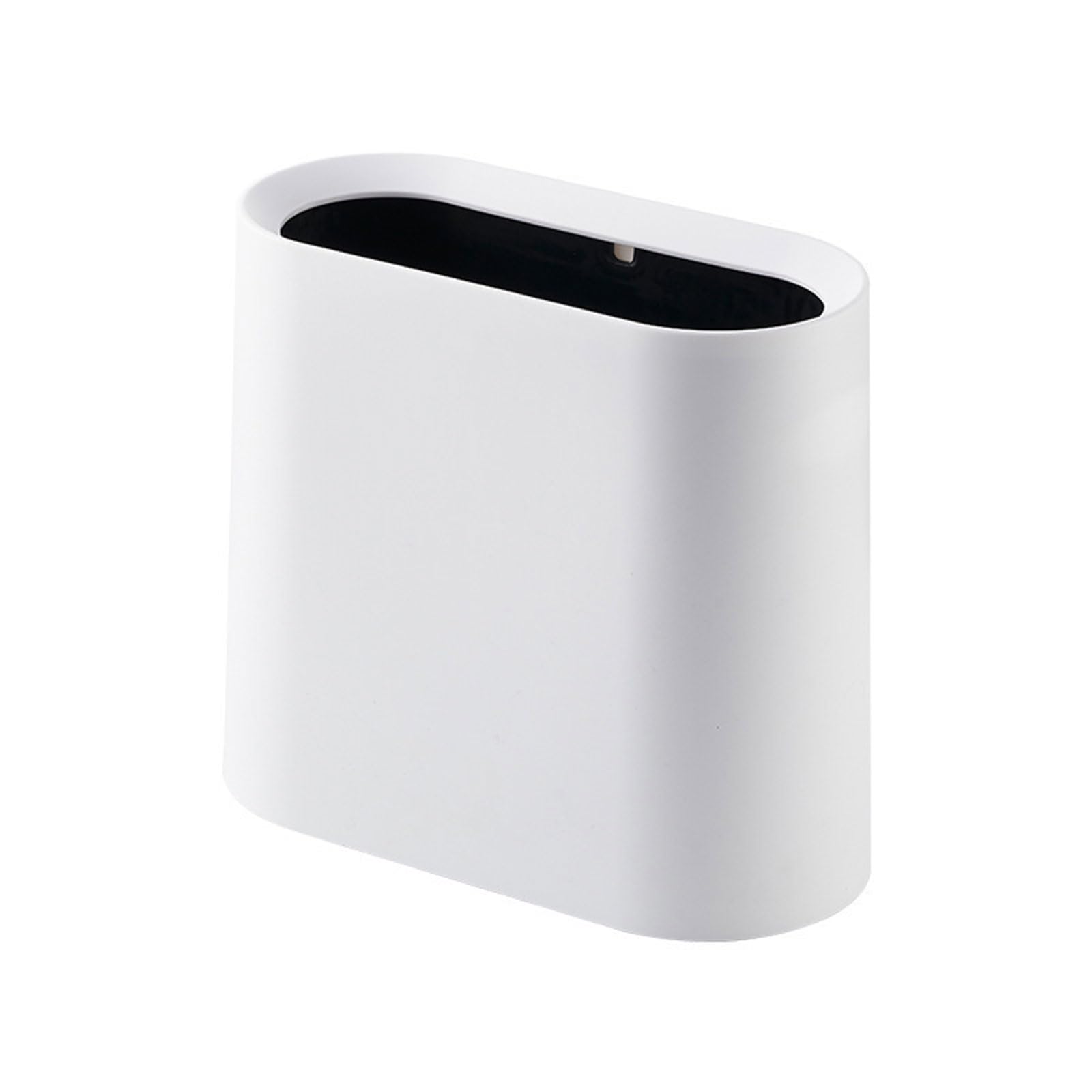 Waste Bin Trash Can for Narrow Corner Home and Office Decorative Waste Bin for Easy Placement Tight Place Essential Narrow Space Waste Bin