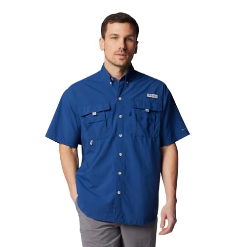 Chemise Columbia Bahama II contre la transpiration vêtement respirant charbon L Tall