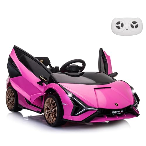 Licensed Lamborghini SIAN Kids Electric Ride On Car Toy by