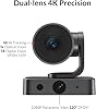 AV Access 4K Conference Room Camera, Dual Lens Cam(4K AI Tracking and 1080P Panoramic Cam), 3X Optical/5X Digital Zoom, 120° FOV, Auto Framing, Individuals Gallery, Works with Meet, Teams, Zoom #1